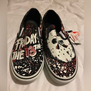 Vans X Friday The 13th. Classic slip-on.